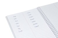 Clairefontaine Koverbook A5 Vok trans lin 1 MS 50Bl