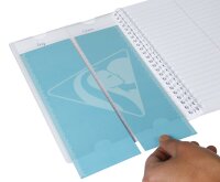Clairefontaine Koverbook A5 Vok trans lin 1 MS 50Bl