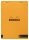 Rhodia Block Rhodia A5 70Bl blanko orange