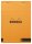Rhodia Block Rhodia A5 70Bl liniert orange
