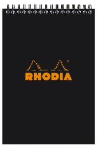 Rhodia Notizblock A5 Doppel kar 80Bl schw