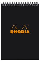 Rhodia Notizblock A5 Doppel lin 80Bl schw