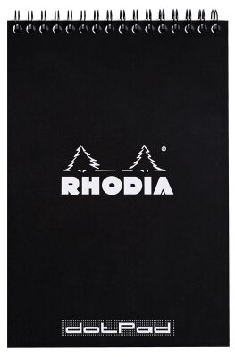 Rhodia Notizblock A5 Doppel dot 80Bl schw