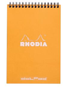 Rhodia Notizblock A5 Doppel dot 80Bl ora