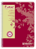 Clairefontaine Spiralheft A4 90 Bl lin FOREVER