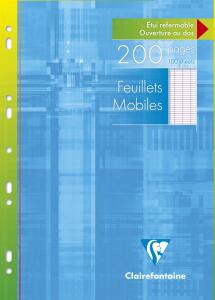 Clairefontaine Ringbucheinlagen A4 F-Lineatur 100Bl