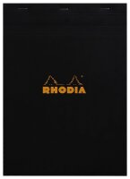 Rhodia Notizblock A4 geh kar 80Bl schw