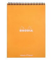 Rhodia Notizblock A4 Doppel dot 80Bl ora