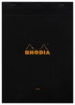 Rhodia Notizblock A4 geh lin Rd 80Bl schw