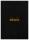Rhodia Notizblock A4 geh lin Rd 80Bl schw