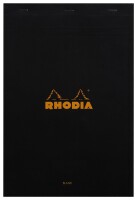 Rhodia Notizblock 21x31,8 blanco 80Bl sw