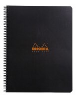 Rhodia Notebook A4+ kariert mRd 80Bl sort