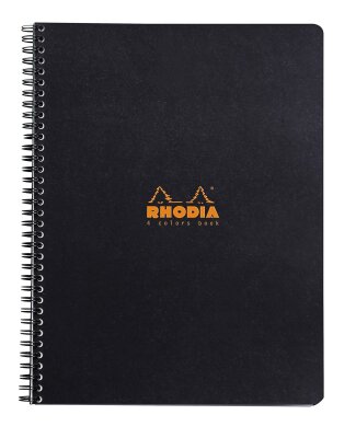 Rhodia 4ColorsBook mSpi 22,5x29,7 kar 80B s