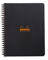 Rhodia MeetingBook m Spir 16x21 80Bl sw