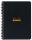 Rhodia Notebook A5+ kariert 80Bl ora/schw sort