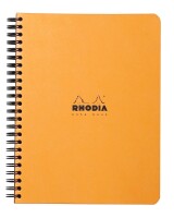 Rhodia Notebook A5+ liniert 80Bl orange