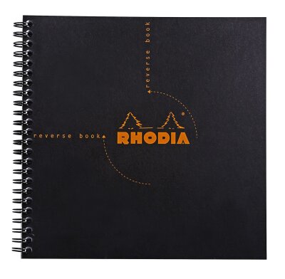 Rhodia ReverseBook mSpi 21x21 kar 80Bl s