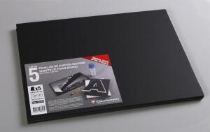 Clairefontaine Schaumkarton 3,0mm A3 5Bg schw