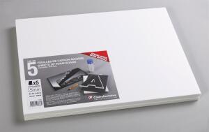 Clairefontaine Schaumkarton 5,0 mm A3 5Bg weiss