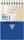 Clairefontaine Spiralbl.-1951 7,5x12,7 60Bl kar so