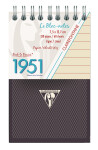 Clairefontaine Spiralbl.-1951 7,5x12,7/60Bl lin so