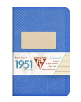 Clairefontaine 1951 Heft 9x14 48Bl liniert sort