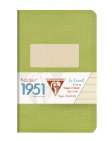 Clairefontaine 1951 Heft 9x14 48Bl liniert sort