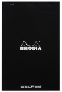 Rhodia DotPad Rhodia 210x318 kar 80Bl schw