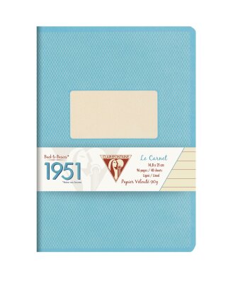 Clairefontaine 1951 Heft A5 48Bl liniert türkis