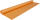Clairefontaine Kraftpapier 10x0.7m Rol orange