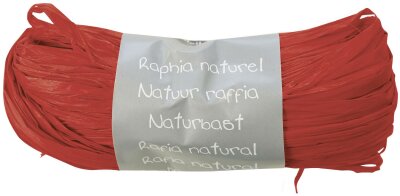Clairefontaine Bast Rolle Natur 50g rot