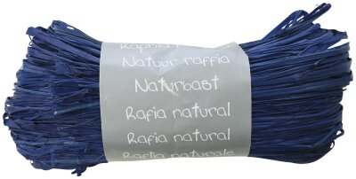 Clairefontaine Bast Rolle Natur 50g dunkelblau