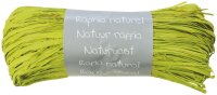 Clairefontaine Bast Rolle Natur 50g anisgrün