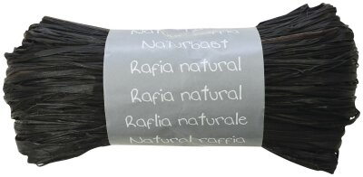 Clairefontaine Bast Rolle Natur 50g schwarz