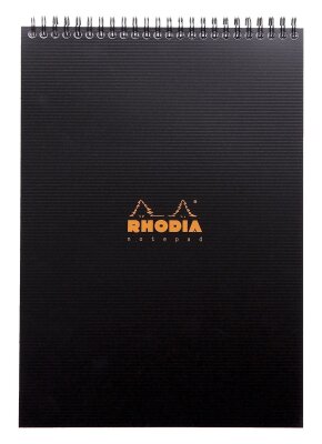 Rhodia Notep RHOD 90g Spir A4+ 80Bl lin