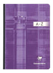 Clairefontaine Registerbuch A5 gebunden liniert 96Bl