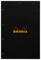 Rhodia Notizblock A4+ geh mperf kar 80Bl sw
