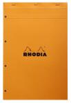 Rhodia Notizblock A4 geh mperf gel kar 80Bl