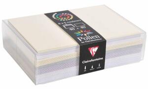 Clairefontaine K-Set 5St 40K+40U 114x162 Hoch sort