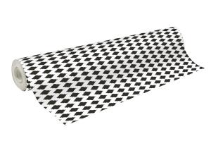 Clairefontaine Alliance 50x0,7m Rol Schwarze Raute