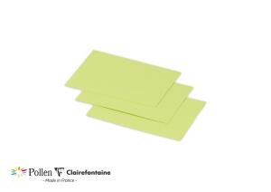 Clairefontaine Karte Mini 70x95 Pollen knospengrün