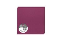 Clairefontaine Doppelkarte 160x160 Himbeer