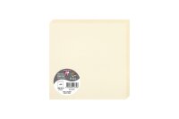 Clairefontaine Doppelkarte 160x160 elfenbein