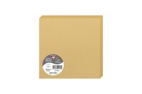Clairefontaine Doppelkarte 160x160 Karamel