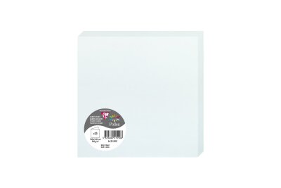 Clairefontaine Doppelkarte 160x160 blau