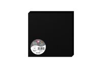 Clairefontaine Doppelkarte 160x160 schwarz