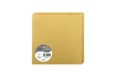 Clairefontaine Doppelkarte 160x160 gold