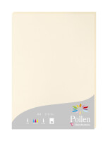 Clairefontaine Papier A4 Pollen 210g elfenbein 25Bl