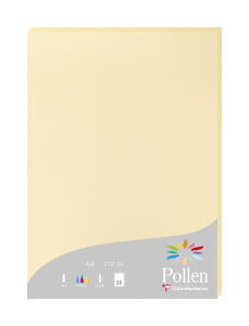 Clairefontaine Papier A4 210g chamois 25Bl
