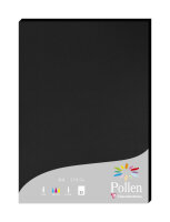 Clairefontaine Papier A4 Pollen 210g Schwarz 25Bl